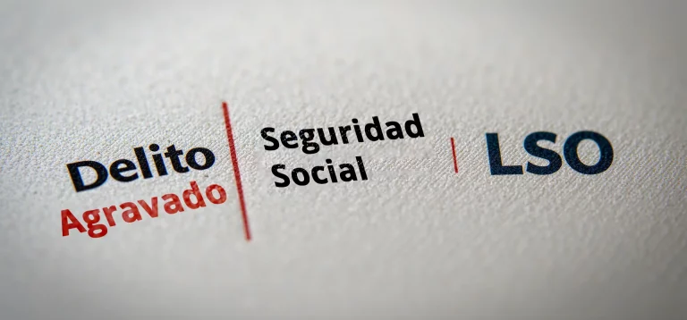 Delito Seguridad Social tipo agravado y la Ley de Segunda Oportunidad